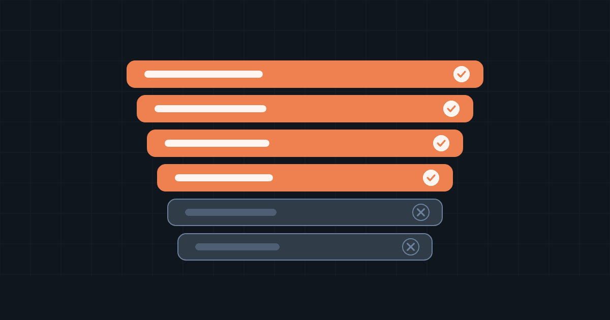 The six pieces of a hosting setup: the updated ones and the ones left behind